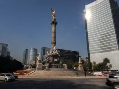 El Paseo de la reforma es el corazón económico de México.