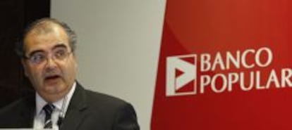 El presidente del Banco Popular, &Aacute;ngel Ron. 