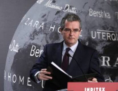 El presidente del grupo textil español Inditex (dueño de Zara), Pablo Isla. EFE/Archivo