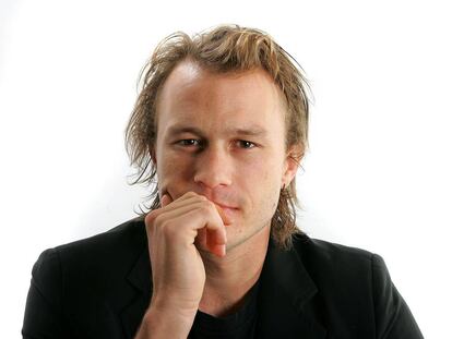 Durante años Heath Ledger se ganó la fama de actor difícil, ni quería conceder entrevistas ni se comportaba normal en los rodajes. En la imagen, el actor retratado durante el festival de Toronto de 2006.