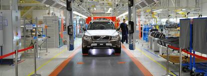 Asia (en la foto, una f&aacute;brica en Daqing, en la provincia china de Heilongjiang) es uno de los grandes mercados de Volvo. 