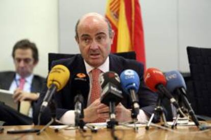 El ministro de Economía, Luis de Guindos. EFE/Archivo