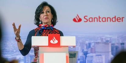 La presidenta del Banco Santander, Ana Botín. EFE/Rodrigo Jiménez/Archivo