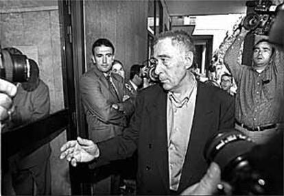 Juan Maeso, el día que declaró en los juzgados en junio de 1998.