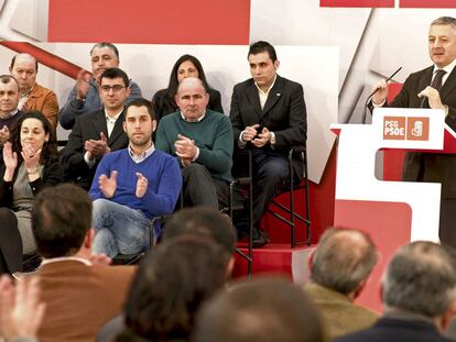 José Blanco, en un acto en Foz, Lugo