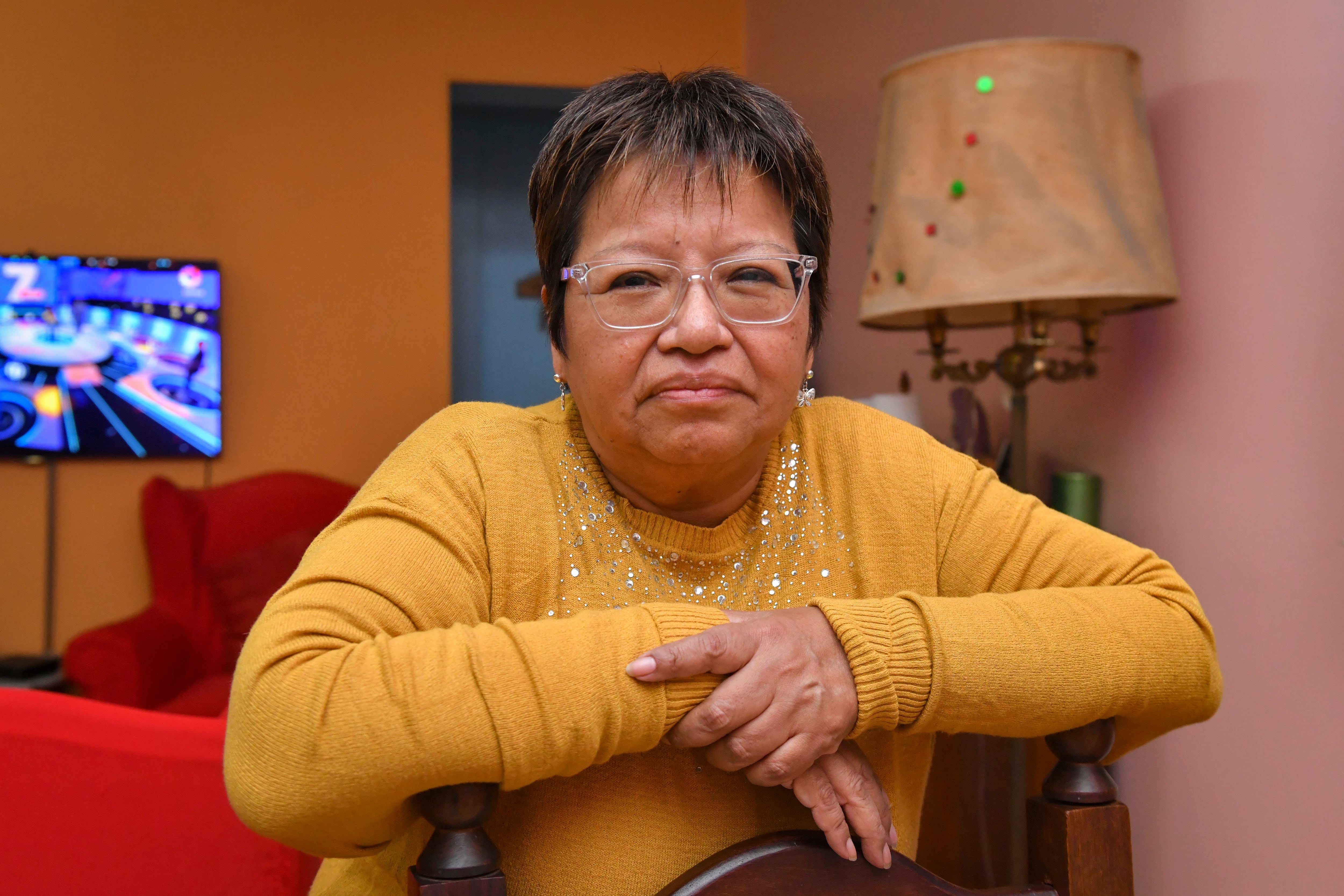 Mirta Torres, en Buenos Aires, este jueves.