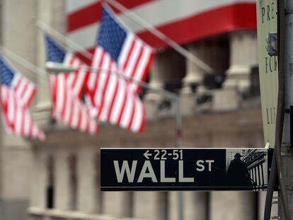 La Bolsa de Nueva York, en Wall Street, en una imagen de archivo.