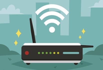 Colocación óptima de las antenas wifi de tu router.