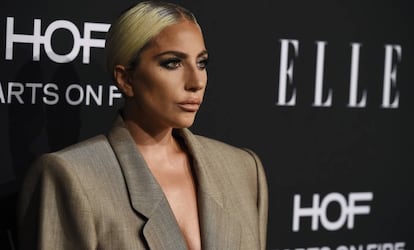 Lady Gaga en los 25º premios anuales ELLE Women in Hollywood, el 15 de octubre en Los Ángeles (California).