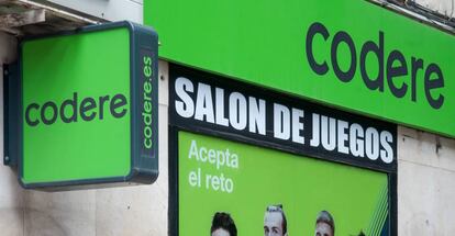 Salon de apuestas de Codere.