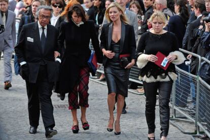 Kate Moss, en el homenaje a McQueen.