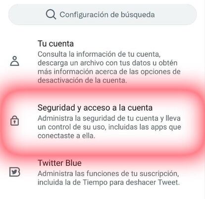 Seguridad Twitter