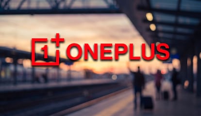 Logotipo de OnePlus con fondo de despedida