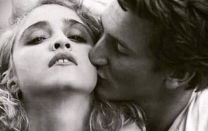 Madonna y Sean Penn, en los 80.