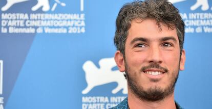 Gabriele Del Grande, durante la presentación de su documental 'Io sto con la sposa' en 2014.