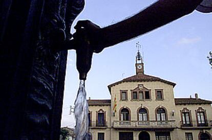 Fuente en Santa Maria de Palautordera (Barcelona).