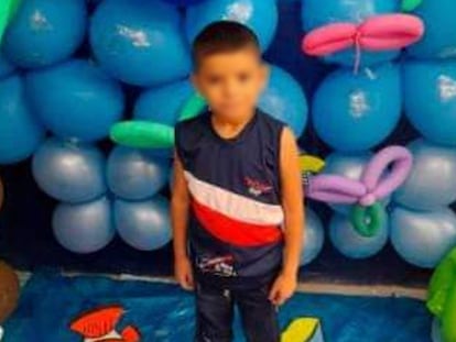 Maximiliano, el niño de 6 años desaparecido en Antioquia (Colombia).