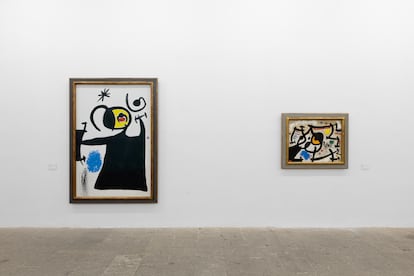 Una imagen de la exposición 'El color y su sombra' en el Casal Solleric, dentro de la iniciativa 'Paysage Miró'.