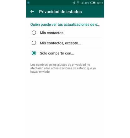 Estados de WhatsApp