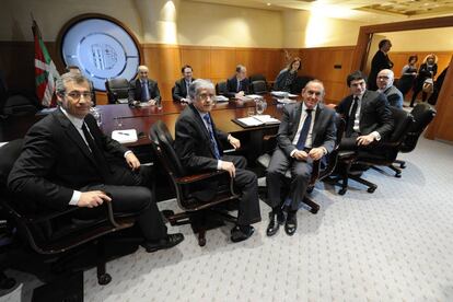 Reunión del Consejo Vasco de Finanzas.