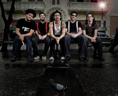 La banda puertorriqueña Perros de Pavlov.