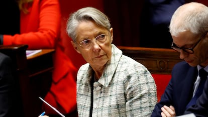 La ex primera ministra francesa, Elisabeth Borne.