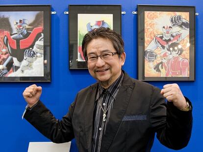 El dibujante y creador de Mazinger Z, Go Nagai, en el Salón del Cómic de Barcelona