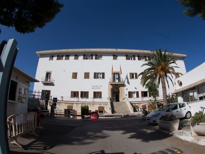 Fachada del Instituto Mallorquín de Asuntos Sociales.