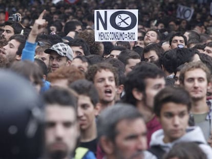 Manifestación Rodea el Congreso celebrada en septiembre de 2012.