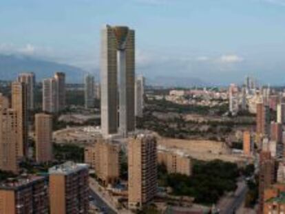 El rascacielos In Tempo, en Benidorm.