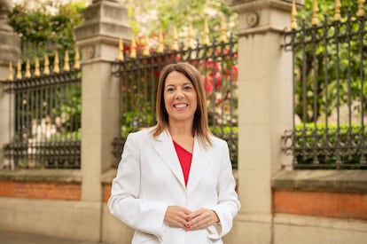 Cristina Vallejo, vencedora de las elecciones del Colegio de la Aboghacía de Barcelona, en una imagen cedida por su equipo.
