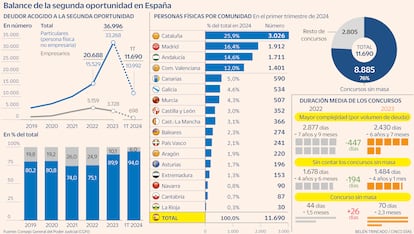 Ley Segunda oportunidad Gráfico