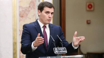 Albert Rivera, en una imagen de archivo.