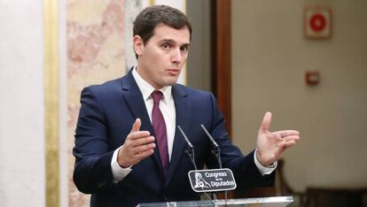 Albert Rivera, en una imagen de archivo. 