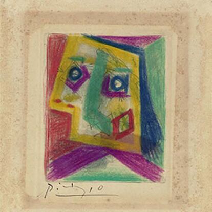 Tete de Femme, de Pablo Picasso