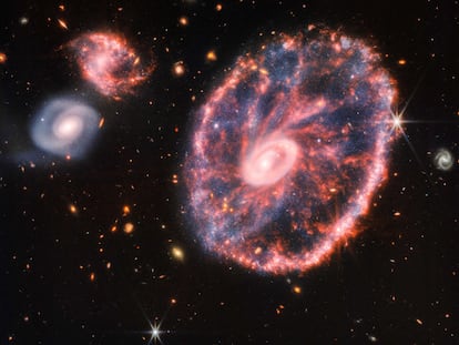 Nueva imagen de la galaxia capturada por el 'James Webb'.