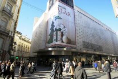 Imagen de un centro de El Corte Ingl&eacute;s.