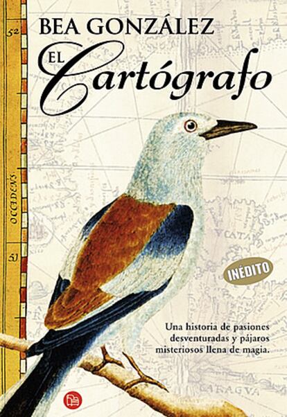 Portada del libro 'El cartógrafo' de Bea González