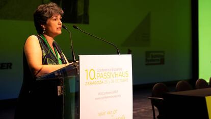 Adelina Uriarte, presidente de la Plataforma de Edificación Passivhaus.
