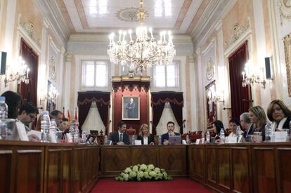 La asamblea de alcaldes de Ciudades Patrimonio de la Humanidad de España en Alcalá de Henares.