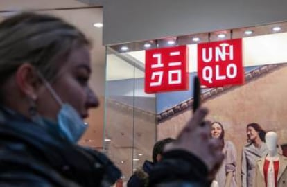 Tienda de Uniqlo en Moscú.