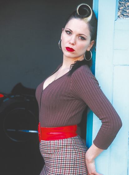 La cantante irlandesa Imelda May, <i>pin-up</i> del siglo XXI.