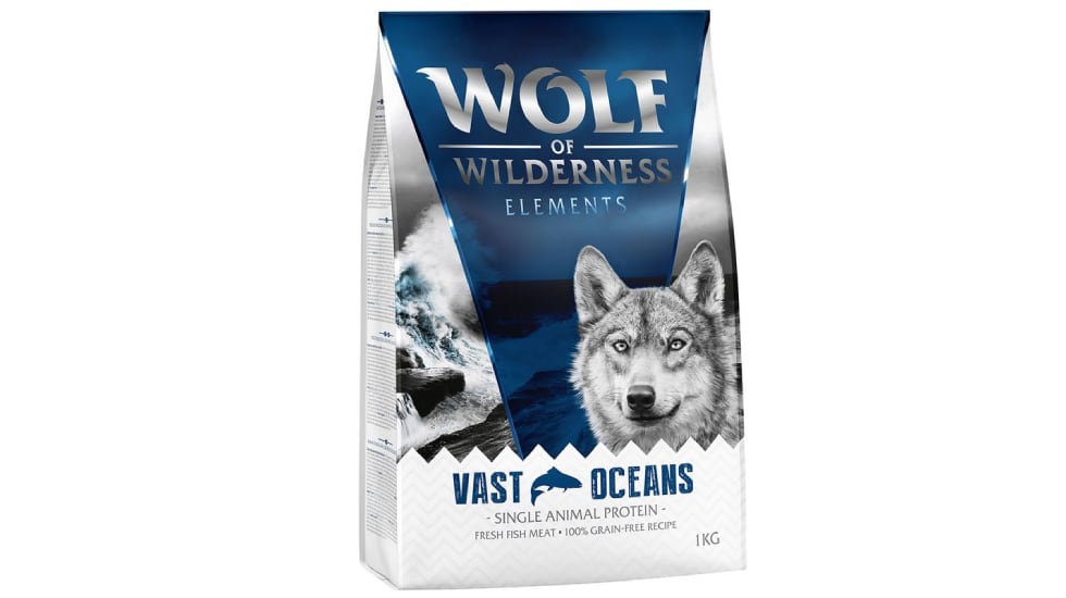 Pienso sin cereales para perros Vast Oceans.