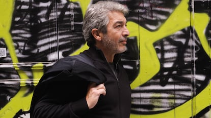 Ricardo Darín, durante un recorrido por calles de Madrid.