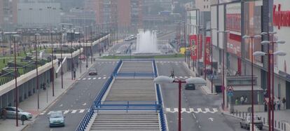 Parque centro comercial Megapark Barakaldo.