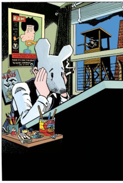 Art Spiegelman, 'Self-Portrait with Maus Mask'.