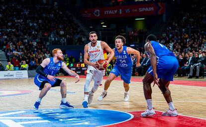 Jaime Fernández, en el partido contra Italia.