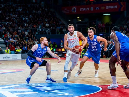 Jaime Fernández, en el partido contra Italia.