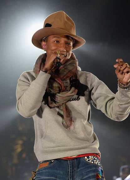 El cantante Pharrel Williams.