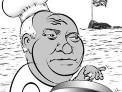 Caricatura de Moratinos